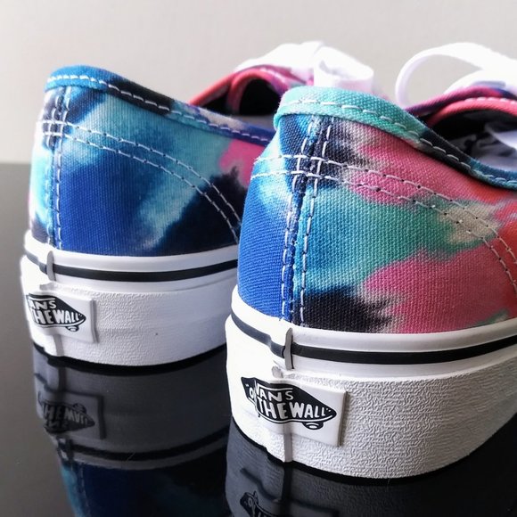Vans Women's Authentic Tie Dye Low-Top Canvas Sneaker - Picture 7 of 11